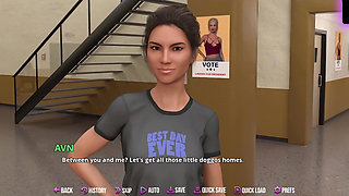 College Kings 2 - Route - Saving the Busty Red Head and She Sucks All of My Juicy Cum Out of My Big White Cock