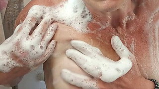 Sexy soapy shower fun with Mistress Wriggler