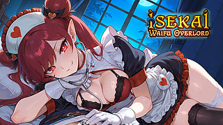 Isekai Waifu Overlord Gameplay Part 12 - Unlocked Ruby and Lily's H-scene Tavern Sex