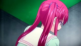 Hidden Girl at nightfall filled with secret passion
