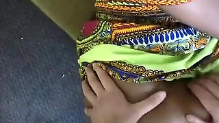 African Amateur Fucks Licks Ass and Gets Facial!