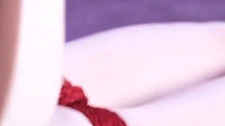 Ms20-a Girl Wearing White Stockings Was Brought to Orgasm by a Vibrator and Had Her Feet Tickled