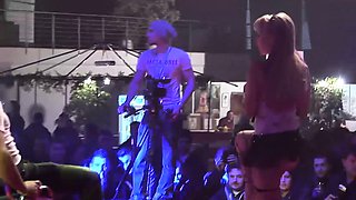 scandal on public stage