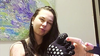 Sniff and Lick My Sweaty Toe Socks After Yoga