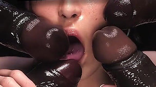 Slutty Big Ass Latina Destroyed in Wild BBC Orgy Nonstop Hardcore Rough Fucking