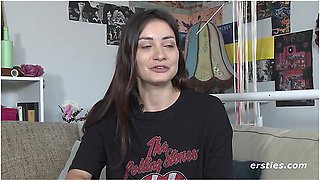 Hot Italian Babe Valentina Uses A Magic Wand On Her Shaved Pussy - Valentina Italian And Valentina Babe