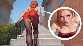 Remote Controlled Redhead Extreme Deepthroat & Gagging Training While Boyfriend Is Home - Mila Ai - by Addont