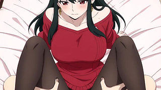 Family Yor and Loid sex anime cartoon housewife Parody HENTAI fucking one piece naruto creampies asian milf 3D