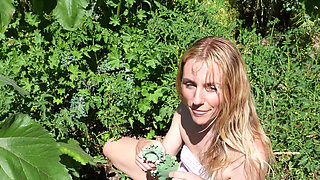 Peeing in My Garden to Water the Plants