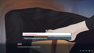 Quickie a Love Hotel Story: Professor Giving Foot Job to Her Student in the Restaurant He Busted Nut in His Pants - Episode 6