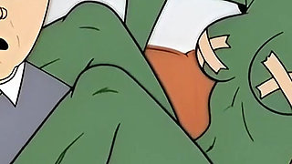 Slut She-hulk Gets Fucked on the First Date. Cartoon