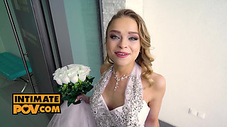 POV - Cum guzzling bridal virgin Alexa Flexy does you right