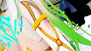 Genshin Impact - Dendro Archon Rukkhadevata X Hilichurl Sex - 3D Hentai Animations