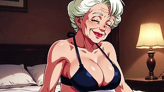 Ai Granny Deep Cleavage Tease Close Ups