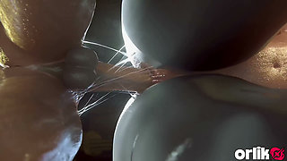 Ada Wong & Ashley Graham: Ripped Pants Doggystyle - Resident Evil 3D