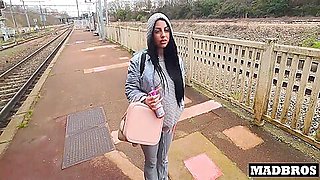 Roma Amor - I Fuck My Chilean Friends Good Ass In A Public Train And At Her Place After Seeing Each Other Again 5 Min