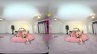 Close up teen foot worship