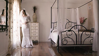 Girlsway - Whitney Wright Plans Quickie with Bride April O'neil but Bella Rolland Takes Her Place