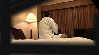 Lovely Asian masseuse enjoys wild sex action on hidden cam