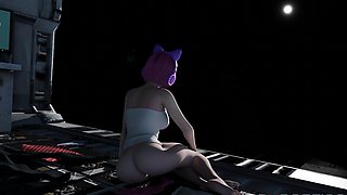 Catgirl Io Gets Her Tight Ass Fucked Hard on Nexus 3