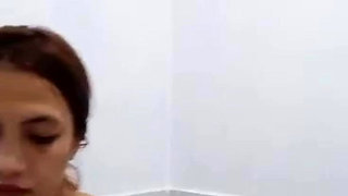 Petite Pinay Take’s a Shower with Teasing on Her Stepsister’s Boyfriend Requested