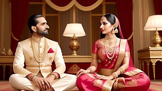 Hot Indian girl Mango Bhabhi gets wild for the first time