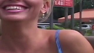 Amazing Alana Gets Naked in High Risk Flashing Spots