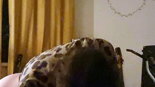 Sucking older bf's big dick until he fucks me deep