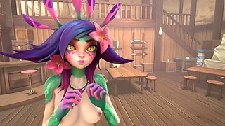 She fucked him, anime sex cartoon, animate