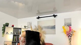 Hot redhead amateur teen girl riding and jerking boyfriend