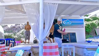 Lee Tomahawk Gives Terry Kemaco Beach Blowjob as Slutty Spanish Tourist