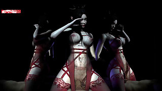 Curvy Queen: Virtual Goddess Glow Beyond - 3D Animation Hentai