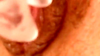 Gyno Fetish Searching Cervix - Wide Opened Pussy with Gyno Mirror