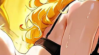 Married French Blonde MILF Seduced in Fitting Room - Ai Animation