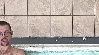 BBW Princess Sucking His Cock Underwater with Her Naughty Stepfather