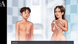 Bossy boss Alexa Poshspicy seduces assistant and cums wet in the hotel