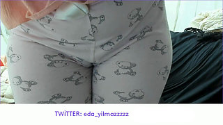 CAMELTOE- MASTURBATION IN PAJAMAS- PUFFED PUSSY- SWOLLEN PUSSY- TURKISH PORN