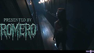 Smiling Alecia and Clemence's parasite porn