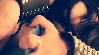 Slave Masturbates with Two Dildos and Then Gets Cum on Her Asshole