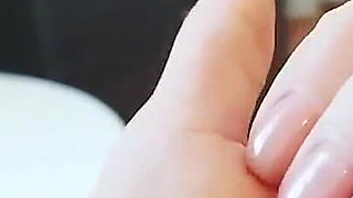 Extremely Hairy Pussy, POV Masturbation, Fingering, Big Labia, Orgasm with Moans
