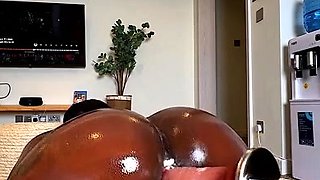 Hot Black Maid Does Some Webcam Black and Ebony