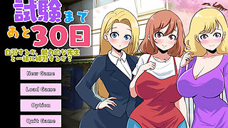 Hentai Game - Three Sexy Teachers Sex Gallery - 30 Days Left Until The Exam - Full Hentai CG