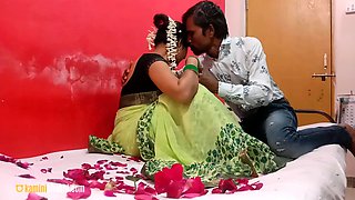 Beautiful Indian Wife On Her 1st Anniversary Night