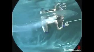 Blonde Lesbian Bondage: Brooke Bound & Jade Marxxx Fetish Sex Outdoor