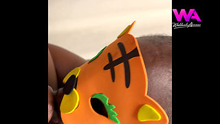 Thick Ebony Girl Gets a Facial, an Anal Creampie and More Cum Ass From Her Co-worker