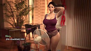 During the boxes remove stepson saw stepmoms beautiful body in half naked