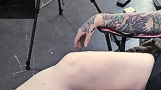 My Borrowed Slave Gets to Massage My Feet