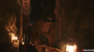 Kimmy Granger's Wild Threesome Passion Explodes in Western Heat