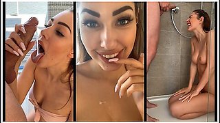 Sexy Beach Girl Loves Big Dick, Swallows Cum & Gets A Golden Shower - Shaiden Rogue