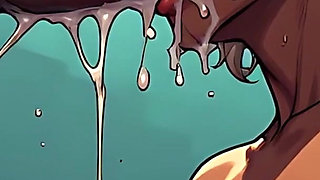 Hot BBC Sucking Art